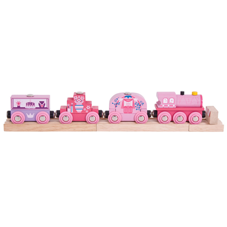 Bigjigs Wooden Fairy Pink Train Boo s Toy Shop