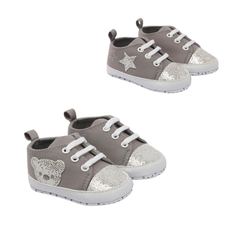 Baby store glitter trainers