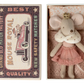 Maileg Princess mouse, Little sister in matchbox