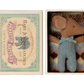 Maileg Sleepy wakey baby mouse in matchbox - Blue