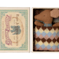 Maileg Sleepy wakey baby mouse in matchbox - Blue