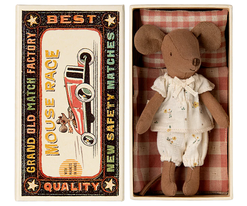 Maileg Big Sister Mouse In Matchbox