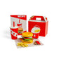 Bigjigs Wooden Burger and Fries Set