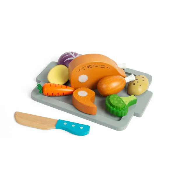 Bigjigs Wooden Roast Dinner Set