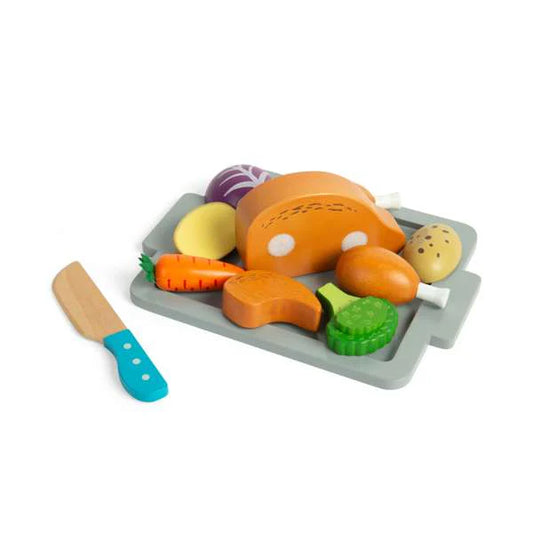 Bigjigs Wooden Roast Dinner Set