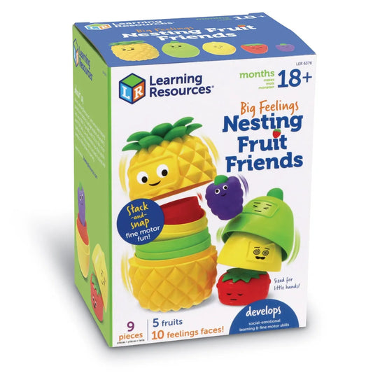 Learning Resources Big Feelings Nesting Fruit Friends