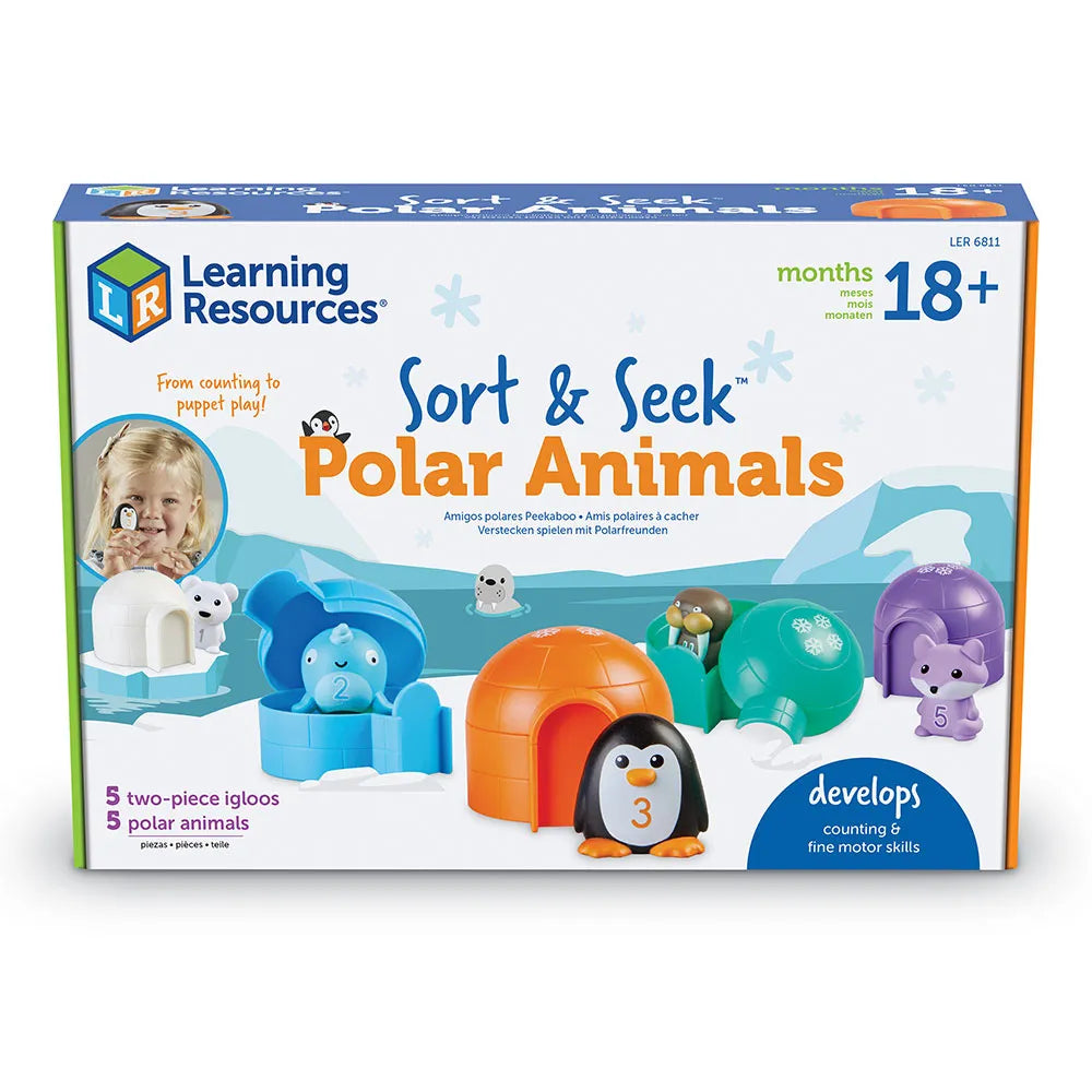 Learning Resources Sort and Seek Polar Animals