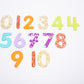 Tickit Toys - Rainbow Glitter Numbers