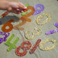 Tickit Toys - Rainbow Glitter Numbers