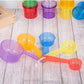 Translucent Colour Measuring Cups - Pk5 by Tickit Toys