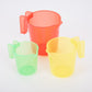 Translucent Colour Nesting Jugs - Pk3 by Tickit Toys