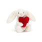 Jellycat Bashful Red Love Heart Bunny Medium