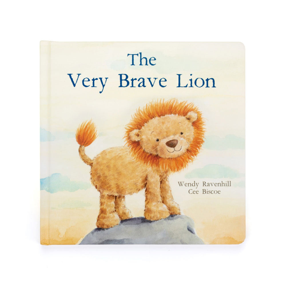 Jellycat The Very Brave Lion Book