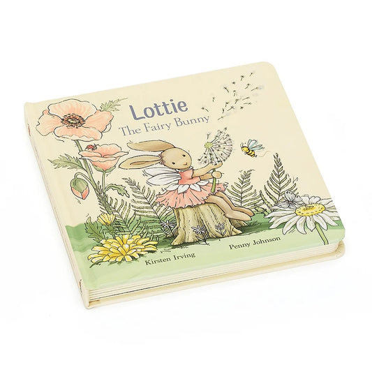 JellyCat Lottie Fairy Bunny Book