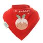 Ziggle Red L’il Pudding Christmas Bib