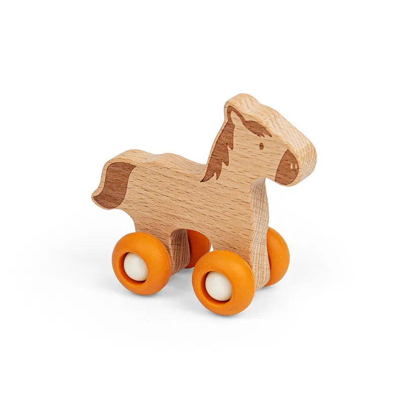 Bigjigs Farm Animal on Wheels