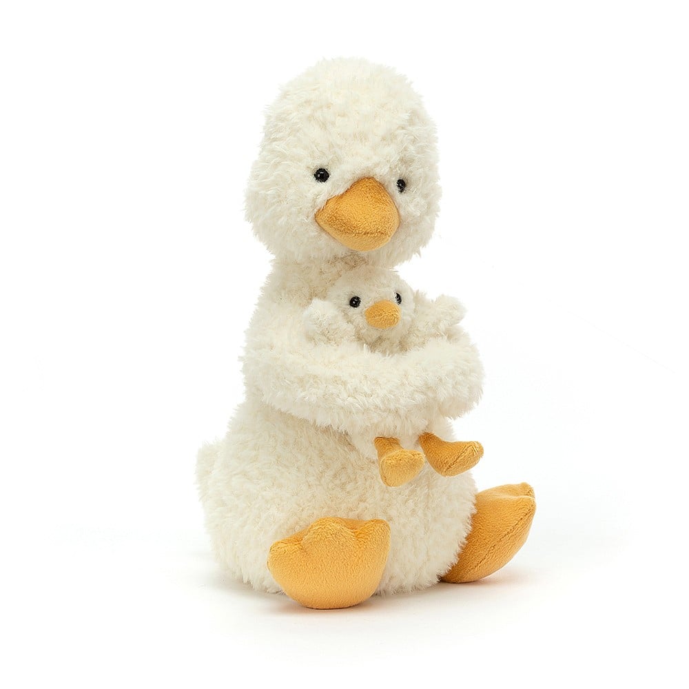 JellyCat Huddles Duck Soft Toy