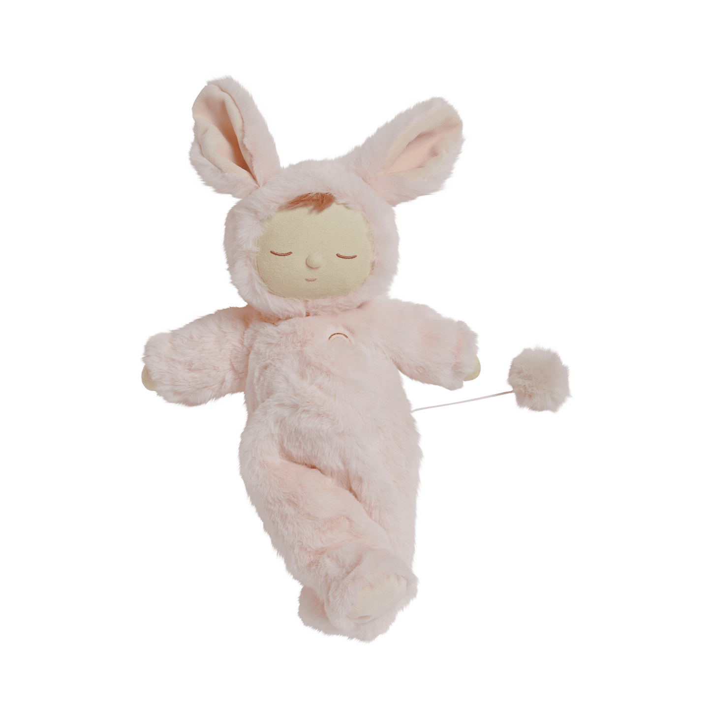 Olli Ella Lullaby Cozy Dinkum Bunny Moppet - Pink