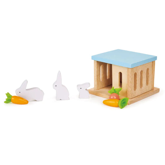 Rabbit Hutch Play Set by Mentari