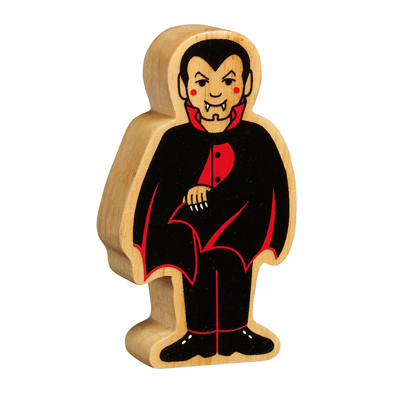 Lanka Kade Wooden Black & Red Vampire Toy