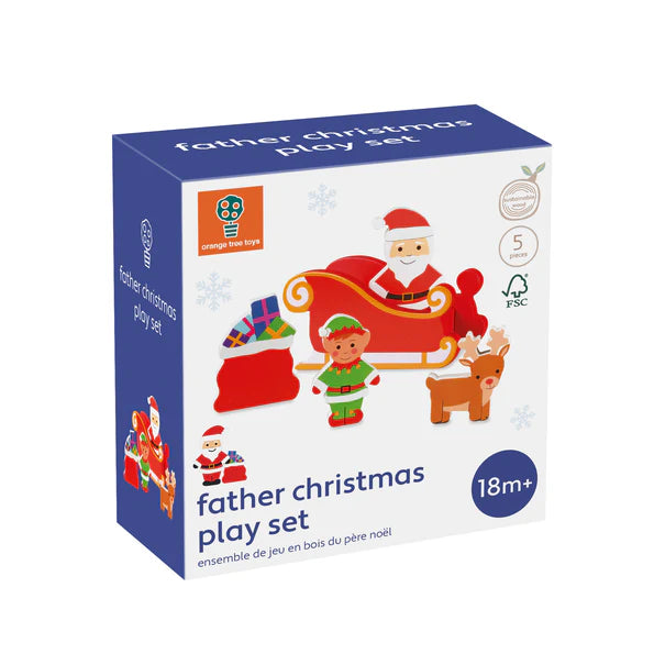 Father Christmas Play Set by Orange Tree Toys