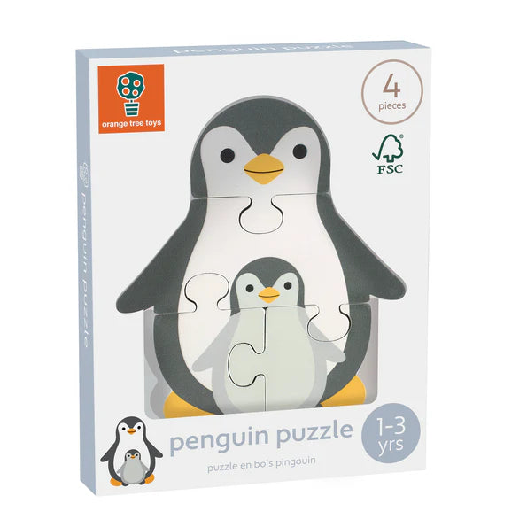 Penguin Wooden Puzzle by Orange Tree