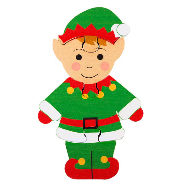 Elf Puzzle Wooden Puzzle by Orange Tree