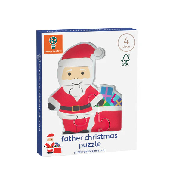 Father Christmas Wooden Puzzle by Orange Tree