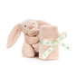 Jellycat Bashful Bunny Soother Blush Pink