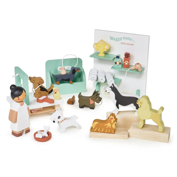 Tenderleaf Toys Waggy Tails Dog Salon