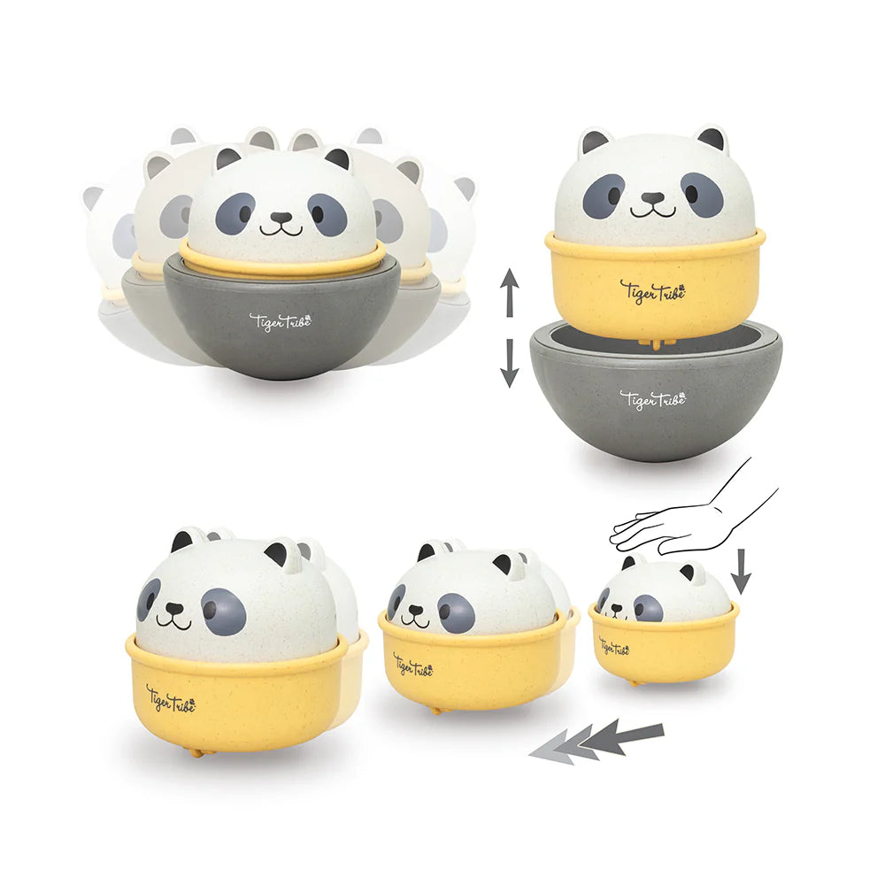 Tiger Tribe Rocking Roller Panda Baby Toy