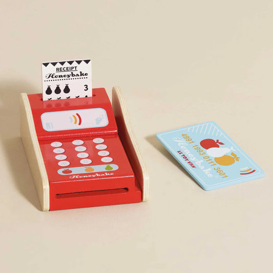 Le Toy Van Wooden Shop Card Machine