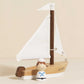 Le Toy Van Wooden Sailing Boat & Captain