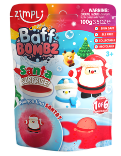 Baff Bombz Santa Surprise