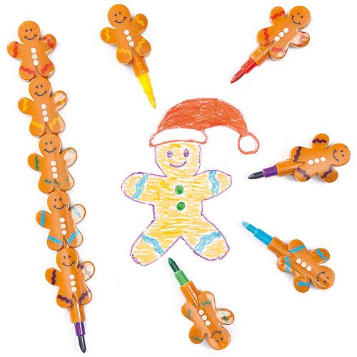 Gingerbread Pop Up Crayon