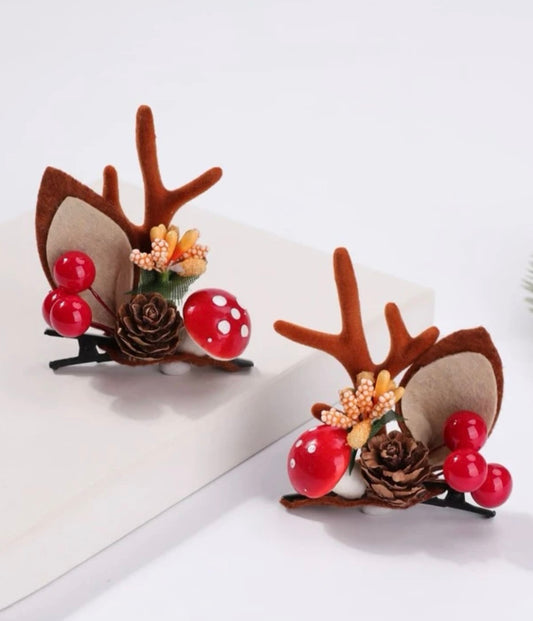 Design vary Reindeer Ears Cute Hair Clips