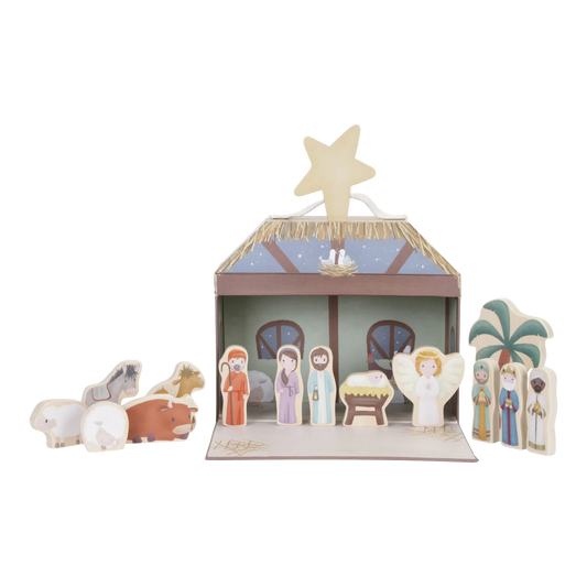 Little Dutch Christmas Nativity Scene